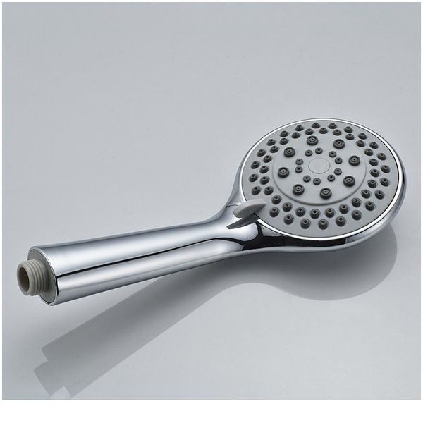 

shower head abs chrome bathroom bath shower water saving high pressure round shape hand show jllbqt