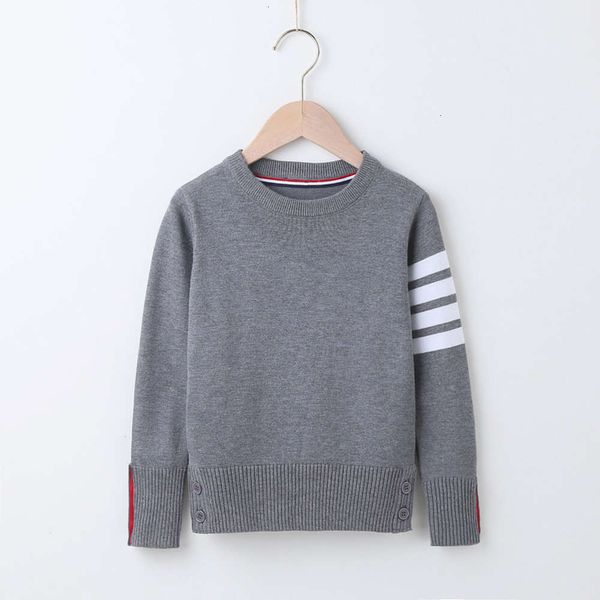

girls autumn 2020 tb ins pullover boys and net red korean version long sve sweater, Blue