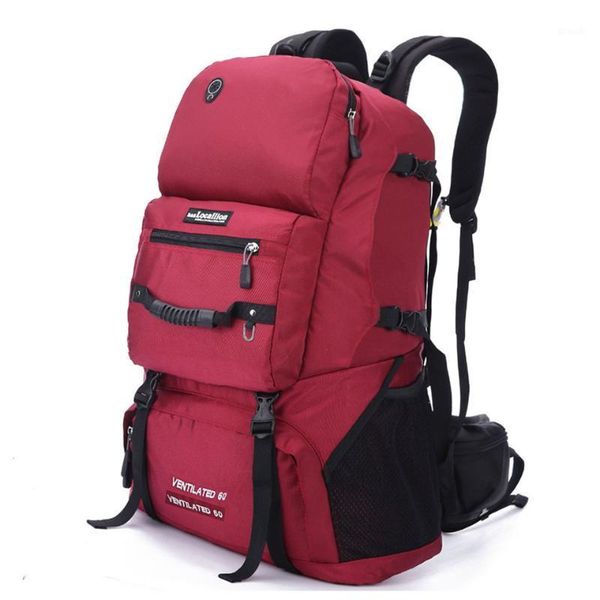 

outdoor bags couple travel backpack waterproof 60l outdoors large capacity tactical hiking rucksak sports rucksack walking camping ba