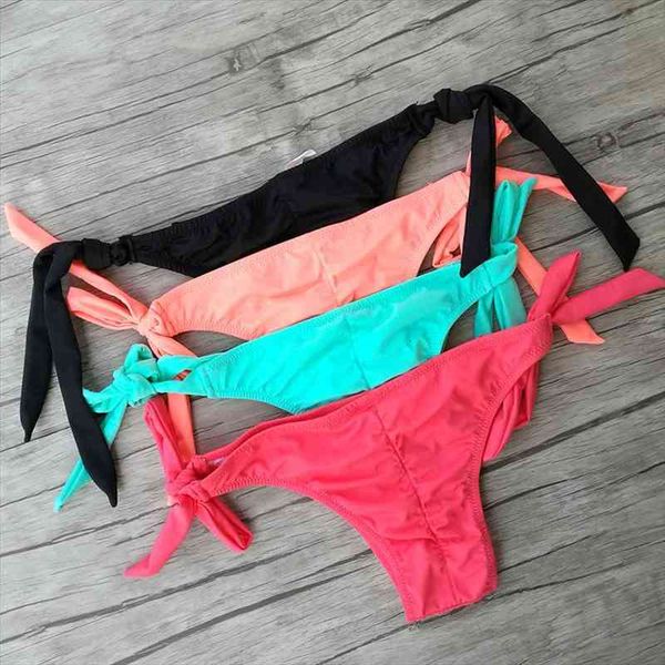 

bikini cheeky bikinis bottoms beachwear swimming trunks women swimsuit girl thong brazilian bikini bottoms, White;black