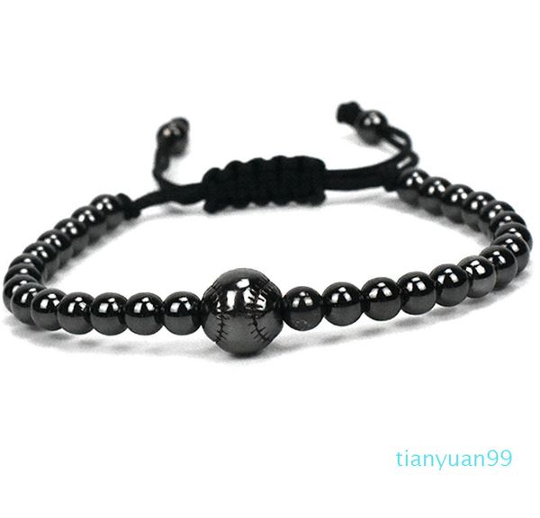 

baseball weave bracelets.98ic, Black