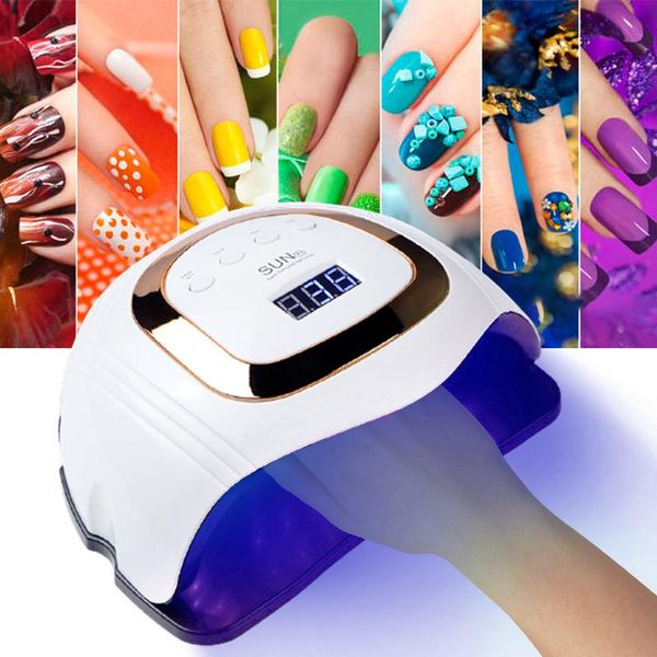 

nail dryers 168w art high-power potherapy machine led lamp quick-drying induction baking