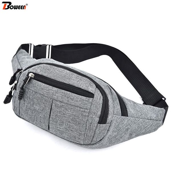 

2020 new belt bag women's waist bag men fanny pack casual outdoor banana chest waist pack leisure phone pouch unisex