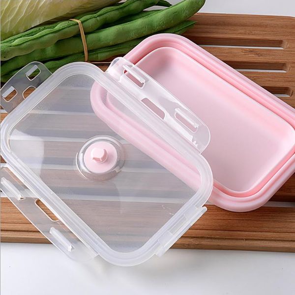 

oneup sile lunch box портативный складной пищевой контейнер eco дружелюбный crisper 750ml 1050 мл 1500 мл пикник кухня микроволноваявинка с