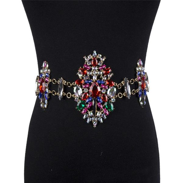 

горячие продажи сексуальные женщины цепь кузов очарование преувеличенная роскошная кристалл талия цепочка заявление ювелирные изделия для же, Silver