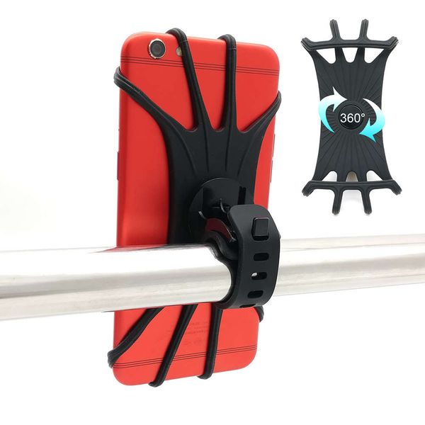 

mobile phone silicone bracket, motorcycle handle, iphone, universal