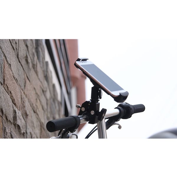 

motorcycle bicycle handlebar clamp mobile phone holder