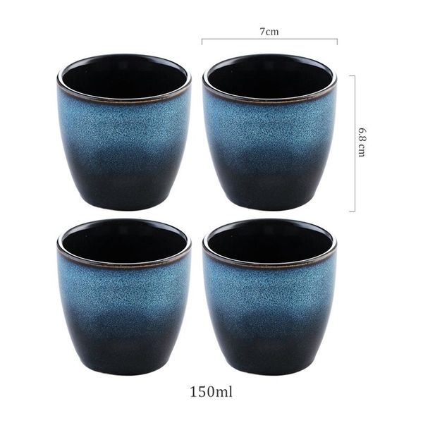 

4 pcs chinese ceramic tea cup set kung fu teacup porcelain tea set warm hand cup hand painted japanese style ceramic tea wmtcmv mywjqq