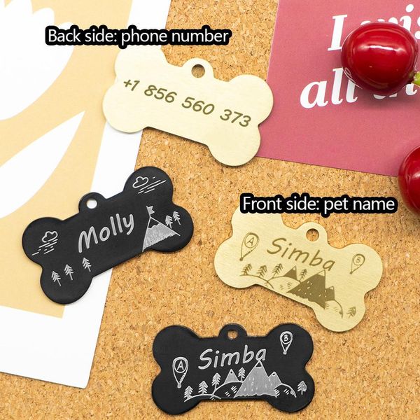 

original dog tag cool special design tags for dogs puppies pet address nameplate supplies pet products accessories q bbyruj