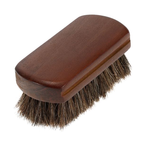 

men's beard brush natural horse hair mustache shaving brush facial hair brush wooden handle w3989