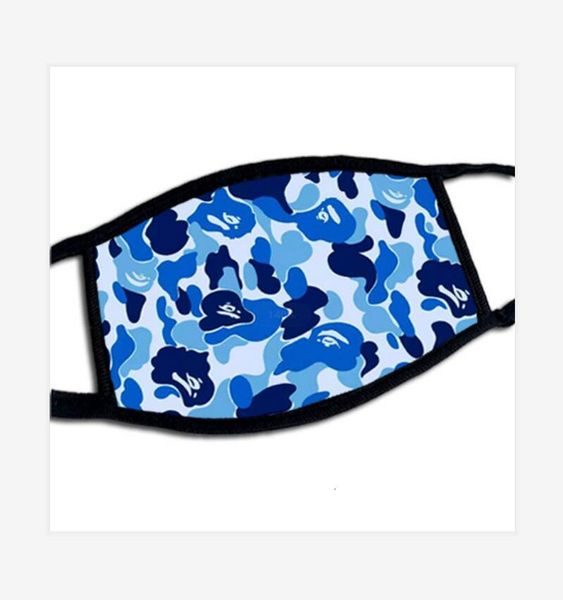 

factorygd0jwashable face designer mask fashion leopard dustproof respirator cycling men and women outdoor sports print cotton mouth