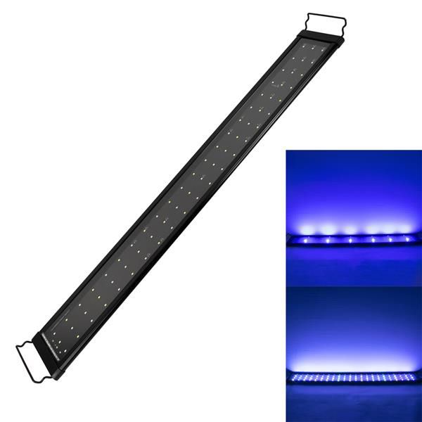

fast delivery 18w 66led full spectrum sea coral lamp 35.43inch black us standard zc001224 (suitable for 35.43-43.3inch long aquarium)