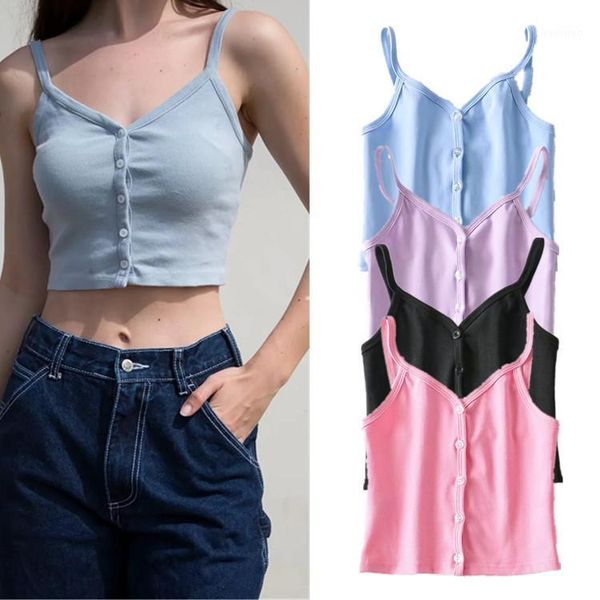 

tank knitted vest women camisole basic bottoming womens short sleeve brandy melville style crop1, White