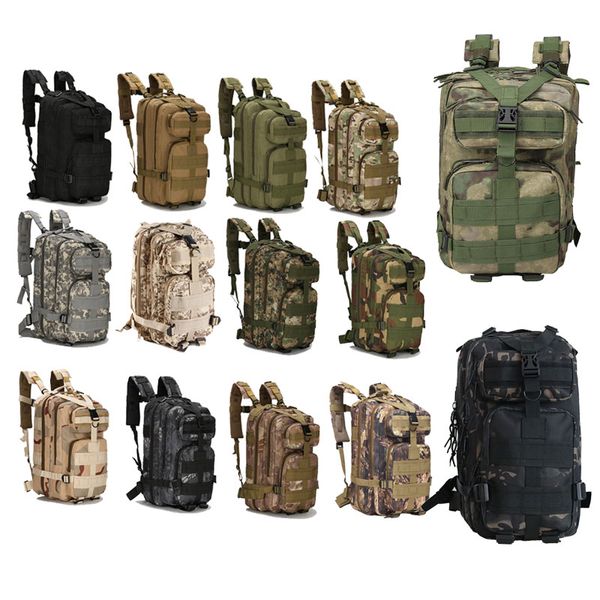 Oudor Sports Tactical Camo 3p 25L Backpack Camouflage Pack Bag Rucksack Knapsack Assault Combat No11-001