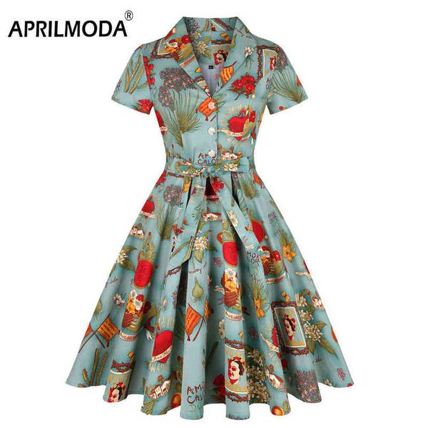

50s 60s vintage dresses retro pin up 4xl plus size tunic women jurk autumn winter casual party robe rockabilly clothing vestido g1223, Black;gray