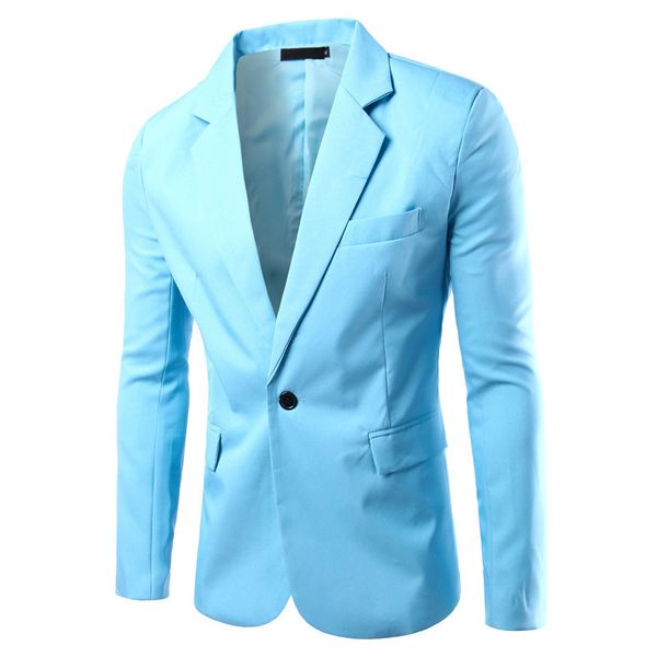

new mens fashion brand blazer british's style casual slim fit suit jacket male blazers men coat terno masculino plus size q1216, White;black