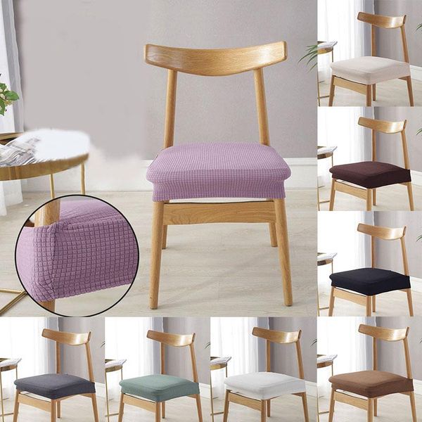 

chair covers 1pc stretchy jacquard dining cover high elastic spandex slipcover case for chairs stretch home decor