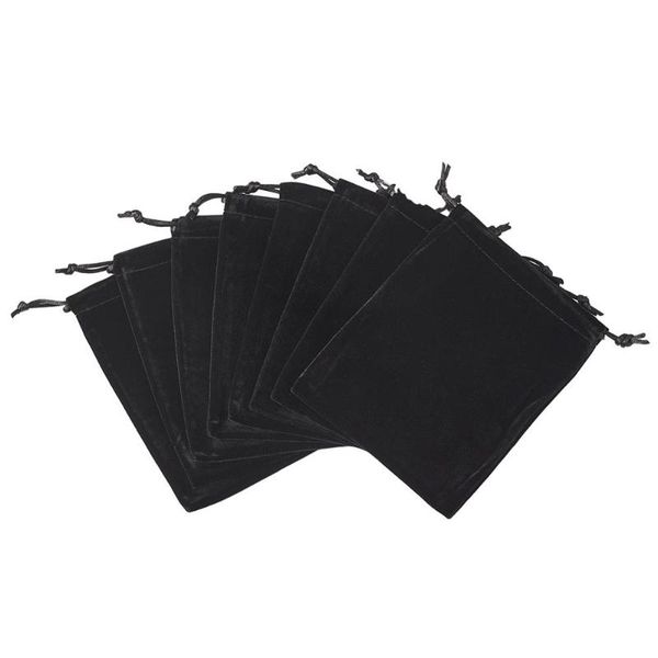 

20pcs 16x12cm velvet jewelry packing bags mother's day drawstring pouches gift bags jewelry beads storage container, Pink;blue