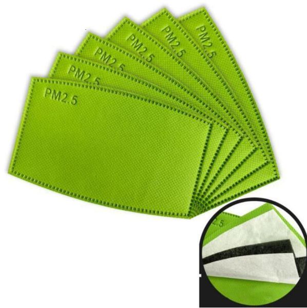 

colorful pm2.5 mask non-woven activated carbon layers disposable filters anti haze mouth masks replaceable filter lsk941 5 uvzii