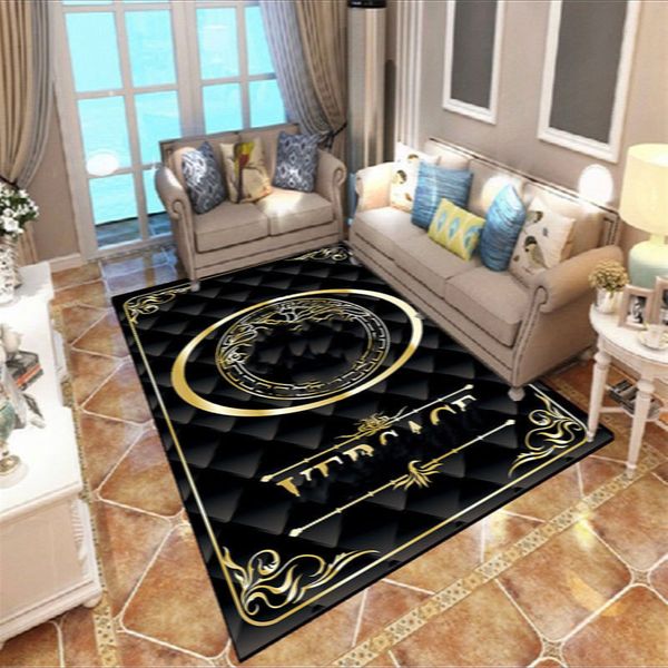 

2021new luxurys nordic style pattern carpet big size living room bedroom table rug carpet and rug rectangular anti-slip modern ing