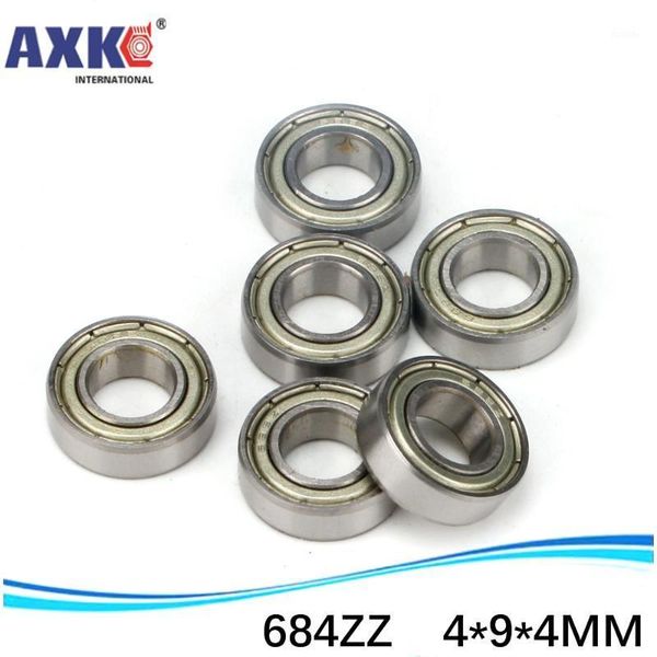 

10 pcs thin wall deep groove ball bearing 684zz 684-2rs 4*9*4 mm abec-51