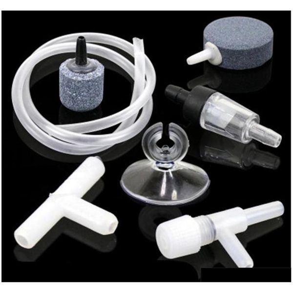 

200pcs /lot 1 2 3 4 way aquarium air valves connector air tube airline tubing suckers fish tank air pump accessories g0ixw