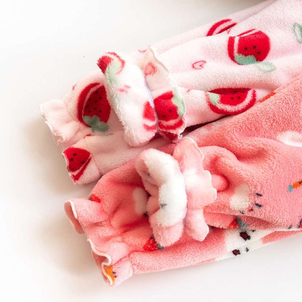 

home girls' flannel cuhk winter 2020 pants children's pajamas 1760 hrzw, Blue;red