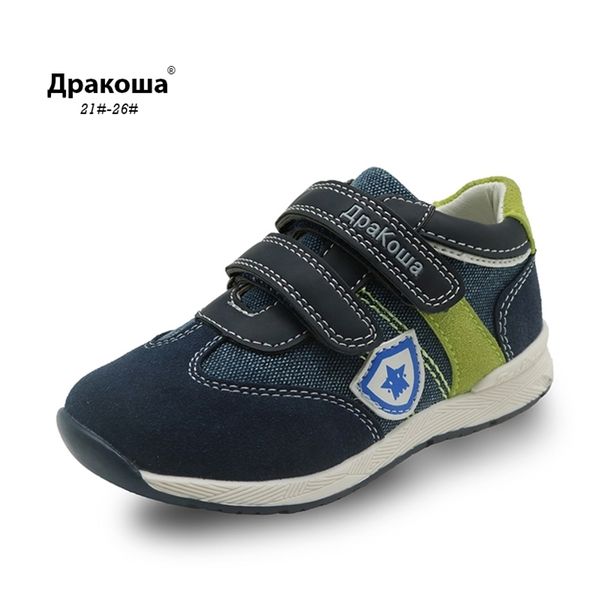 

apakowa spring autumn boys casual pu leather kids breathable sneakers fashion toddler sports running shoes trainer y201028