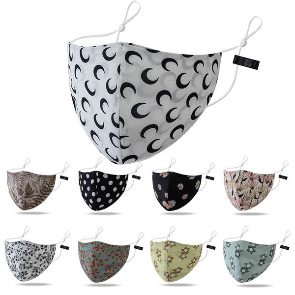 

face mask pure cotton soft and comfortable spring and summer riding adjustable three-dimensional washable breathable mask