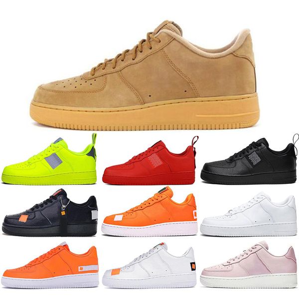 

2021 utility volt black white skatboard running shoes women men pro cut one utility olive chunky flats casual sport sneakers 36-45