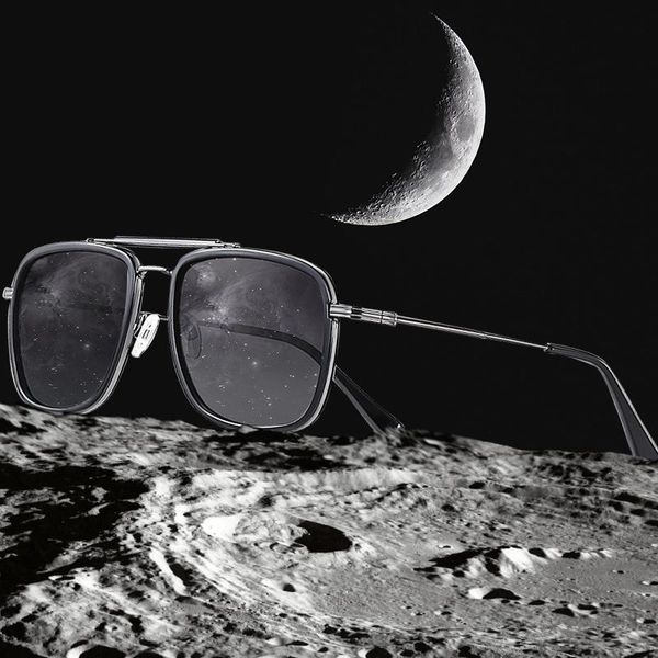 

sunglasses retro style polarized men brand designer alloy frame sun glasses male driveing travel uv400 goggles a18, White;black
