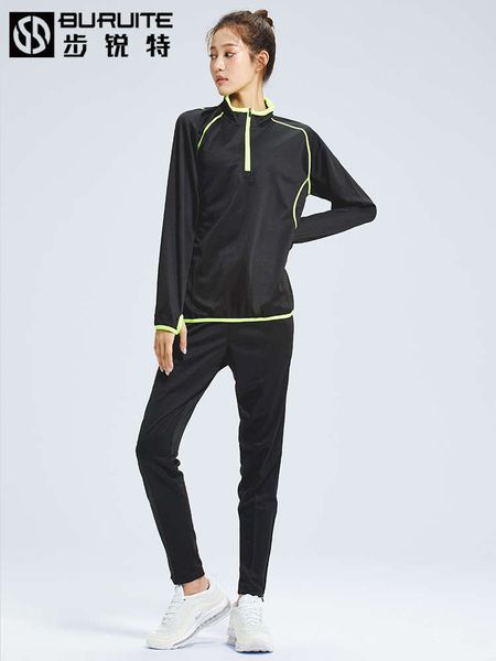 

yoga dress women's spring professional loose quick dry clothes gym running large net red autumn winter sports suit, Gray