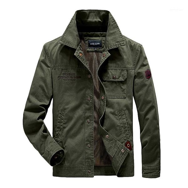 

men's jackets plus size 4xl tactical for men 2021 spring jacket khaki navy army bomber coat1, Black;brown