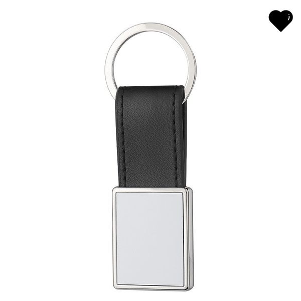 

sublimation blank key buckle diy printable rectangle metal pendants keychain blanks belt car keys ring romantic party gifts 4mo n2