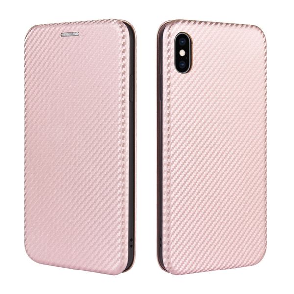 

для ip 11 12 pro case luxury flip углеродное волокно кожа магнитный адсорбционный защитный чехол для 7 8 плюс xs max телефон сумки