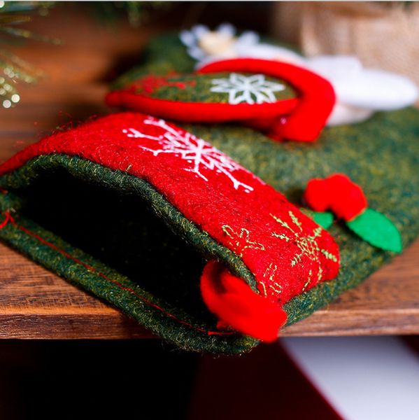 

christmas decorated decoration socks stocking gift bags ogvw#