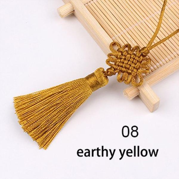 

2pcs lot 5cm chinese knot tassel silk fringe sewing bangs tassel trim decorative key tassels for diy curtains home decoration h jlligl