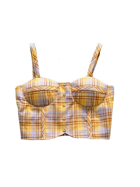 

2021 new with chest cushion super sweet vintage chess little sweater casual short cotton girl's all-match match aczg, White