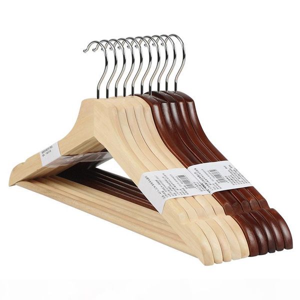 

creative wooden antislip clothes pants coat hanger home easy hook closet organizer storage rack holder home living storage