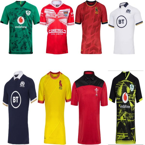 

new 2020 2021 rugby jersey wales red jerseys 20 21 rugby league wales maillot de rugby scotland fiji tonga shirts, Black;gray