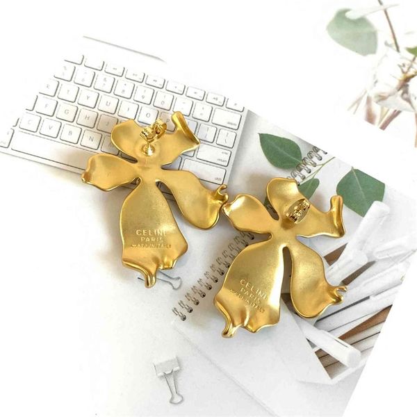 

alphabet new earrings for women, Golden