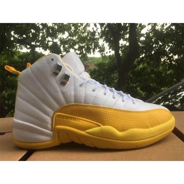 

university mens basketball shoes 12s jumpman gold stone blue 12 flu game royal the master dark grey green men athletic sports sneakers us13, Black