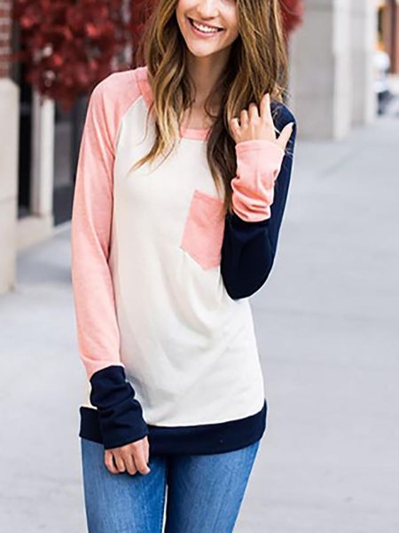 

women's t-shirt fashion family indoor casual women long sleeve shirt cozy round neck solid color t ropa mujer s-2xl plus size fine, White