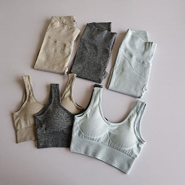 

2 piece yoga set sports bra and leggings suits female running sportswear work out exercise clothing athletic wear for women, White;red