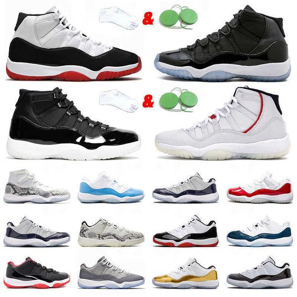 

jumpman 11 11s basketball shoes men women designer 25th anniversary space j am platinum tint retro high white bred sneakers