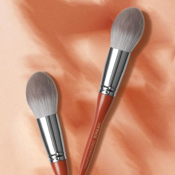 

new beauty tools, delicate bristles, comfortable handle makeup brush, big blush brush, loose powder brush