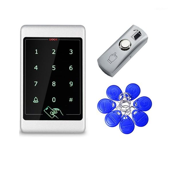 

fingerprint access control keyless door opener waterproof metal system outdoor rfid keypad wg26 controller reader for home office1
