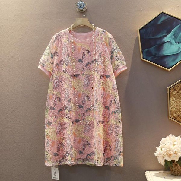 

women's blouses & shirts summer style fashion women long embroidery floral pink print casual party blusa femnina vestidos ns7531, White