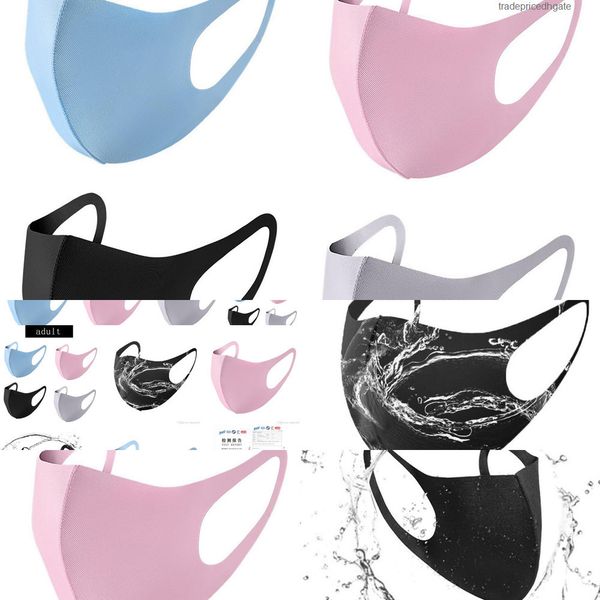 

pm2.5 mouth anti face mask ice dust cover respirator dustproof anti-bacterial washable reu 1zoi