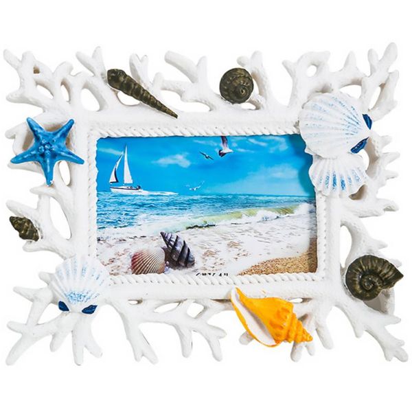 

coral shell p frame 6 inch resin creative picture frame wedding p